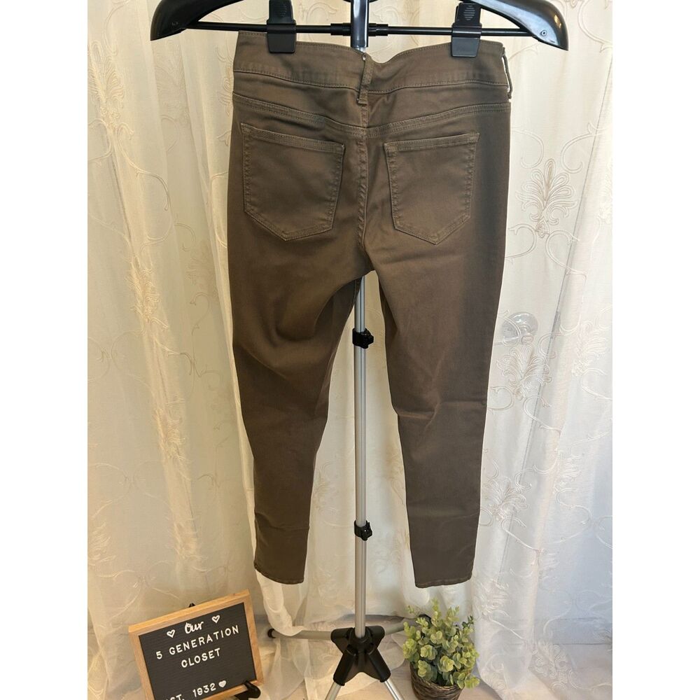 Olive Green Women's Skinny Pants